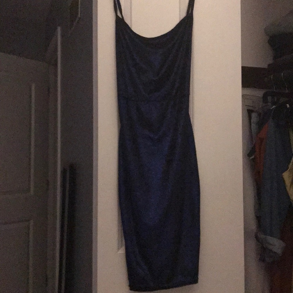 Body navy dress